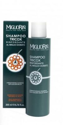 Shampoo Tricox rinforzante al miglio dorato 200 ml Shampoo Tricox rinforzante al miglio dorato 200 ml