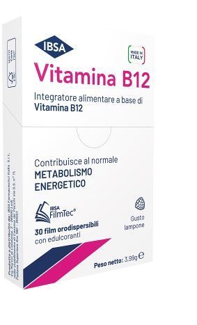 Vitamina B12 IBSA 30 FILM ORALI Vitamina B12 IBSA 30 FILM ORALI