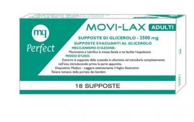 MOVI-LAX SUPPOSTE DI GLICEROLO - 2.500 mg MOVI-LAX SUPPOSTE DI GLICEROLO - 2.500 mg