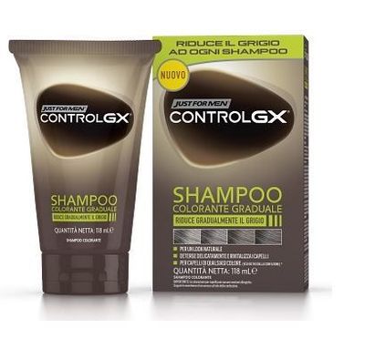 JUST FOR MEN CONTROLGX SHAMPOO COLORANTE GRADUALE JUST FOR MEN CONTROLGX SHAMPOO COLORANTE GRADUALE
