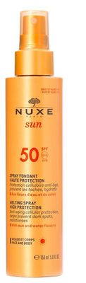 NUXE sun 50 SPF SPRAY FONDANT HAUTE PROTECTION