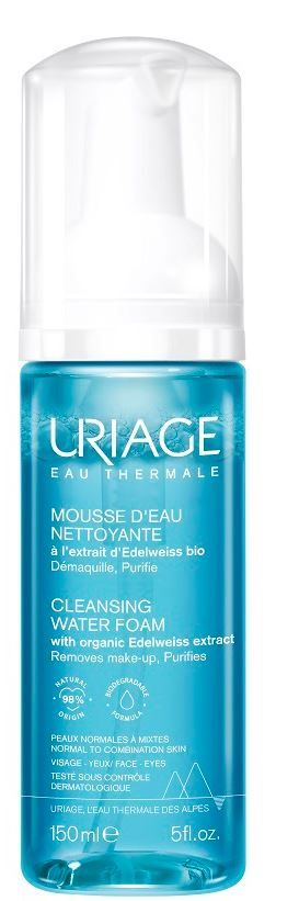 Mousse D'Eau Nettoyante Uriage - Schiuma Micellare Detergente Mousse D'Eau Nettoyante Uriage - Schiuma Micellare Detergente