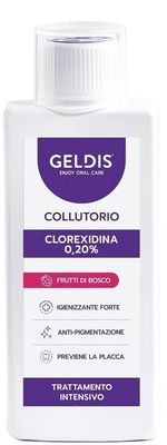 GELDIS Collutorio – Protezione gengive e alito fresco 200 ml FRUTTI DI BOSCO