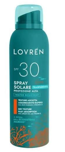 Lovren Spray Solare 150ml SPF30 – Protezione Alta UVA-UVB Lovren Spray Solare 150ml SPF30 – Protezione Alta UVA-UVB