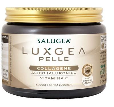 SALUGEA LUXGEA Pelle 130g – Integratore per Pelle, Capelli e Unghie