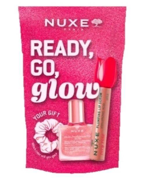 Nuxe I 3 essenziali di bellezza Glow Pink Nuxe I 3 essenziali di bellezza Glow Pink