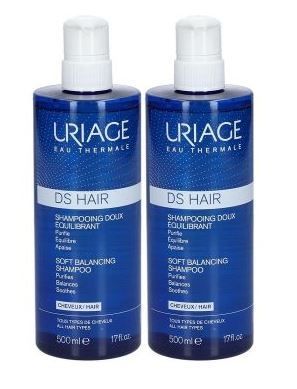 Uriage Ds Hair shampoo delicato riequilibrante bipack 500ml+500ml Uriage Ds Hair shampoo delicato riequilibrante bipack 500ml+500ml