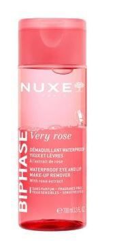 Nuxe Very Rose struccante bifasico per occhi e labbra 100ml