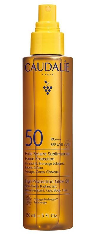Caudalie Olio Solare Abbronzante Alta Protezione SPF 50