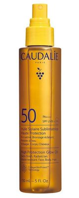 Caudalie Olio Solare Abbronzante Alta Protezione SPF 50