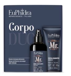 EUPHIDRA COFANETTO MR CORPO DOCCIA SHAMPOO IDRATANTE 200 ML + SPRAY TONIFICANTE 200 ML