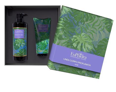 Euphidra Tiarè cofanetto con doccia gel 400ml + crema corpo 200ml