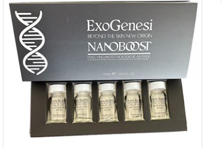 Trattamento ExoGenesi Nanoboost viso anti-età, 5 fiale 3ml Trattamento ExoGenesi Nanoboost viso anti-età, 5 fiale 3ml