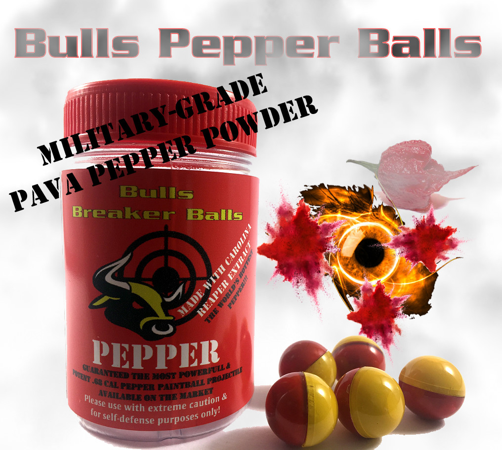 Bulls Breaker Pepper Balls (20 Balls) *Free Shipping