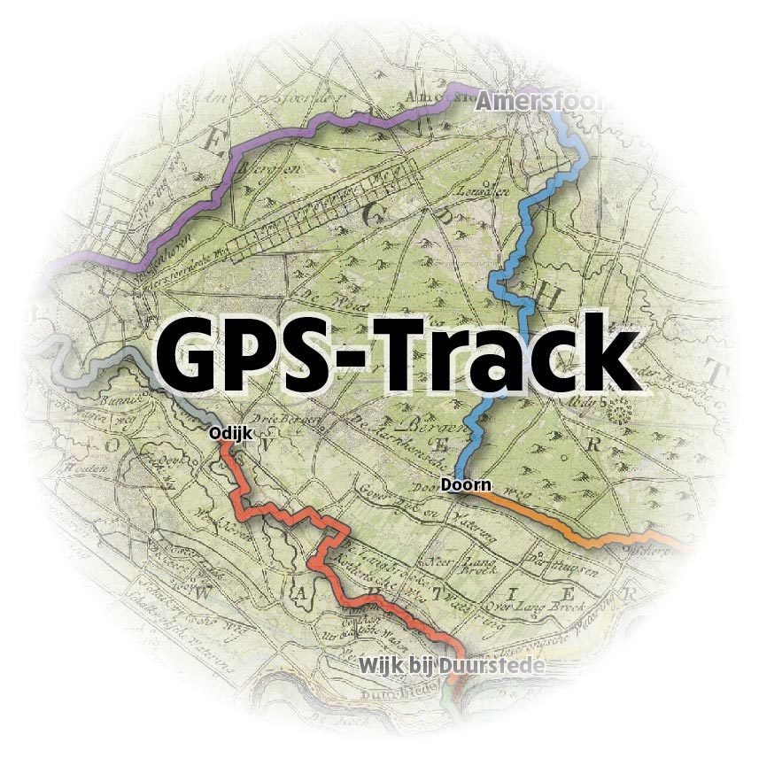 GPS-Track van het Gelukkigerwijspad