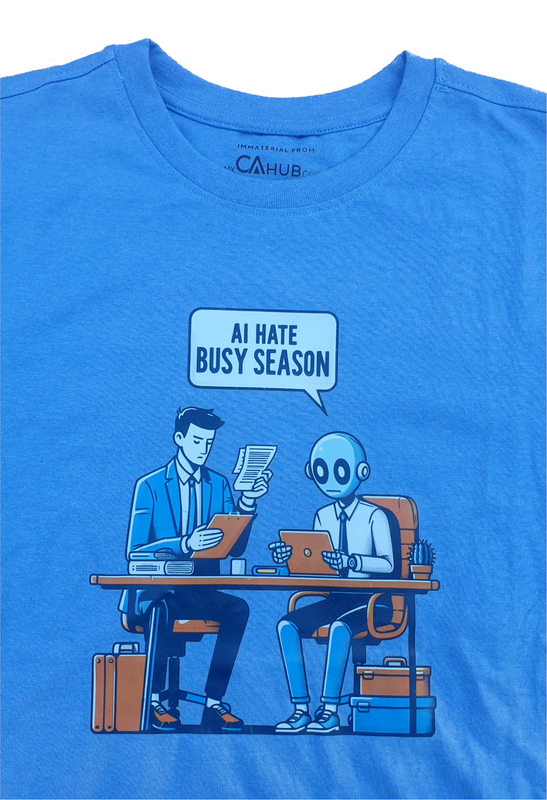 AI Hate Busy Season T-Shirt