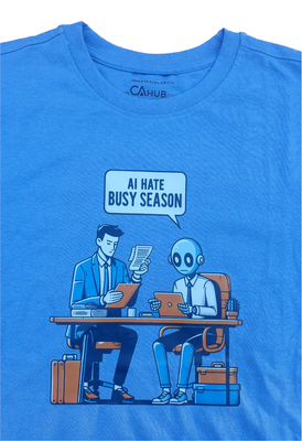 AI Hate Busy Season T-Shirt
