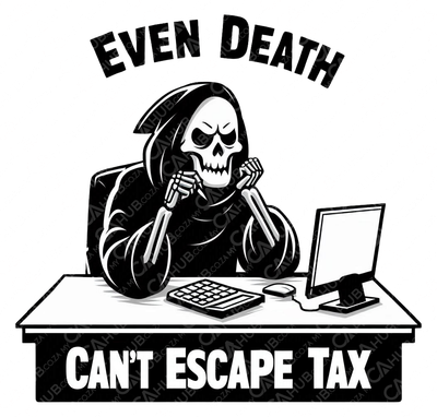 Death and Tax T-shirt