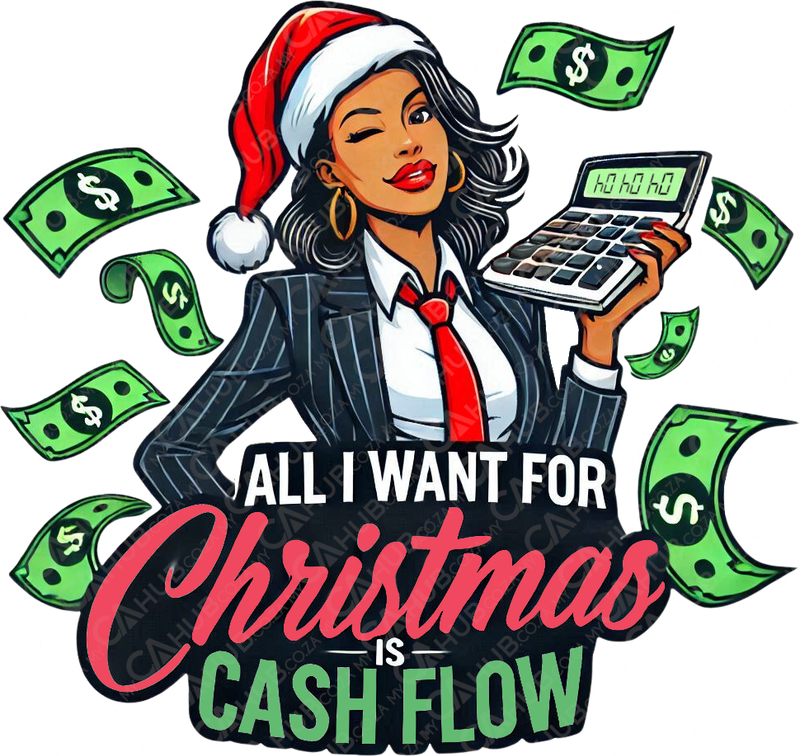 Cash Flow For Christmas T-shirt