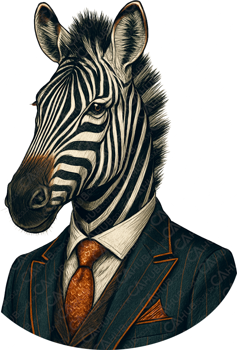 Untamed Inc - Zebra T-shirt