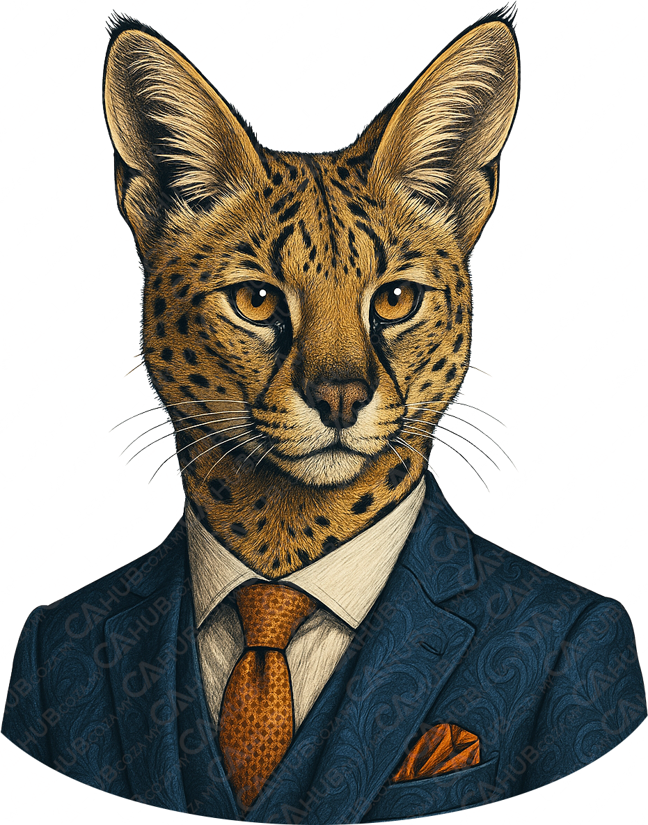 Untamed Inc - Serval T-shirt