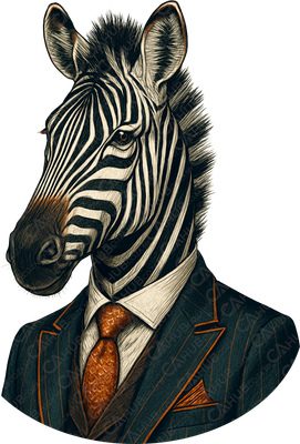 Untamed Inc - Zebra T-shirt