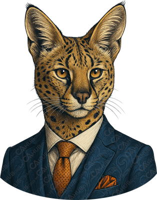 Untamed Inc - Serval T-shirt