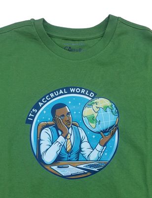 It's Accrual World T-Shirt