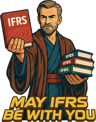 May IFRS Be With You T-shirt