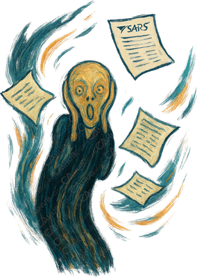 Scream for SARS T-shirt