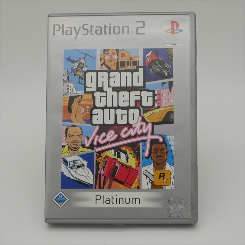 GTA Vice City Platium Playstation 2 - Used Item