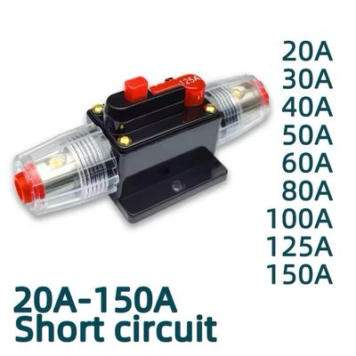 Disjoncteur Thermique à Réinitialisation Manuelle de 20 Ampères à 150 Ampères.