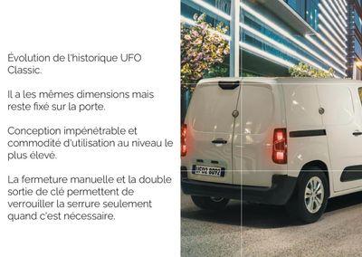 Master Lock Lot de 2 Serrures Antivols Fixes pour Véhicules Utilitaires, Verrouillage Manuel, Acier Inoxydable.