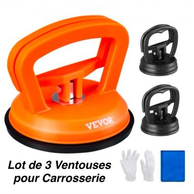 Vevor Ventouses de Débosselage 3 Pièces 150 kg.
