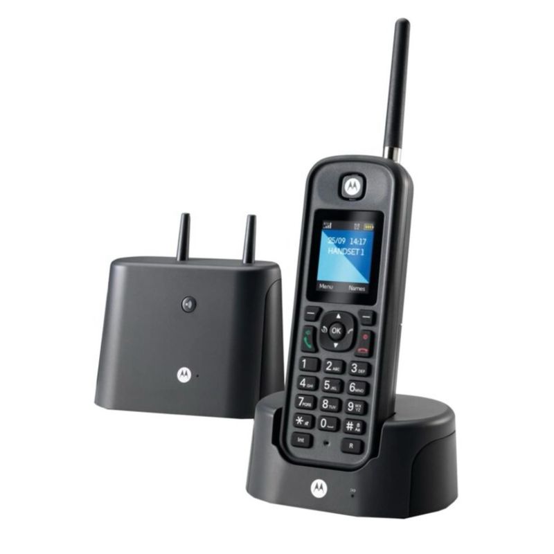 Téléphone Fixe Sans Fil Motorola FW410 - 4G - Répondeur - Noir - Occasion