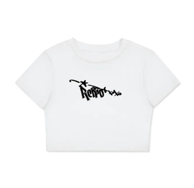 Women&#39;s fitted crop tee