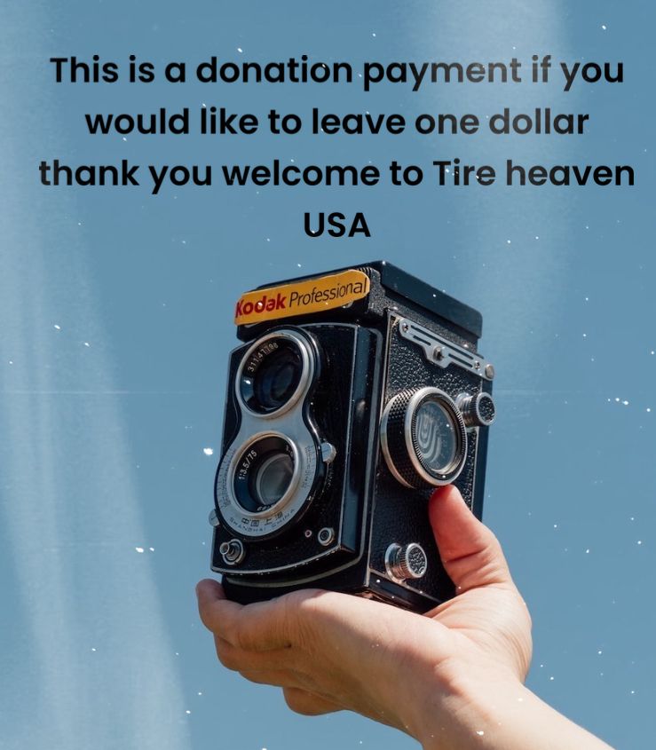 Thank you for leaving a donation. This is towards tools and vehicle service to get your family and friends back on the road. We appreciate your donation. All payments go into the business to help you