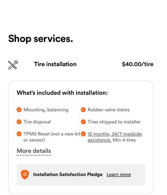 Service Fee Flat Rate Delivery Deposit