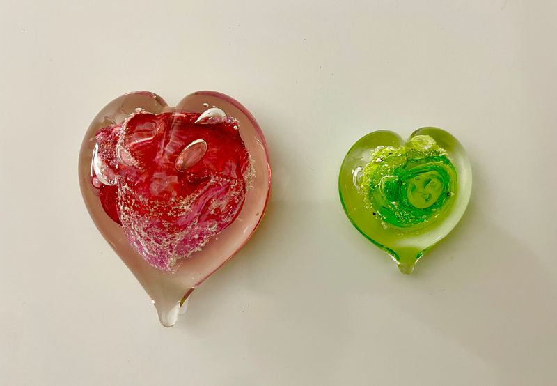 Memory Hearts in 2 sizes