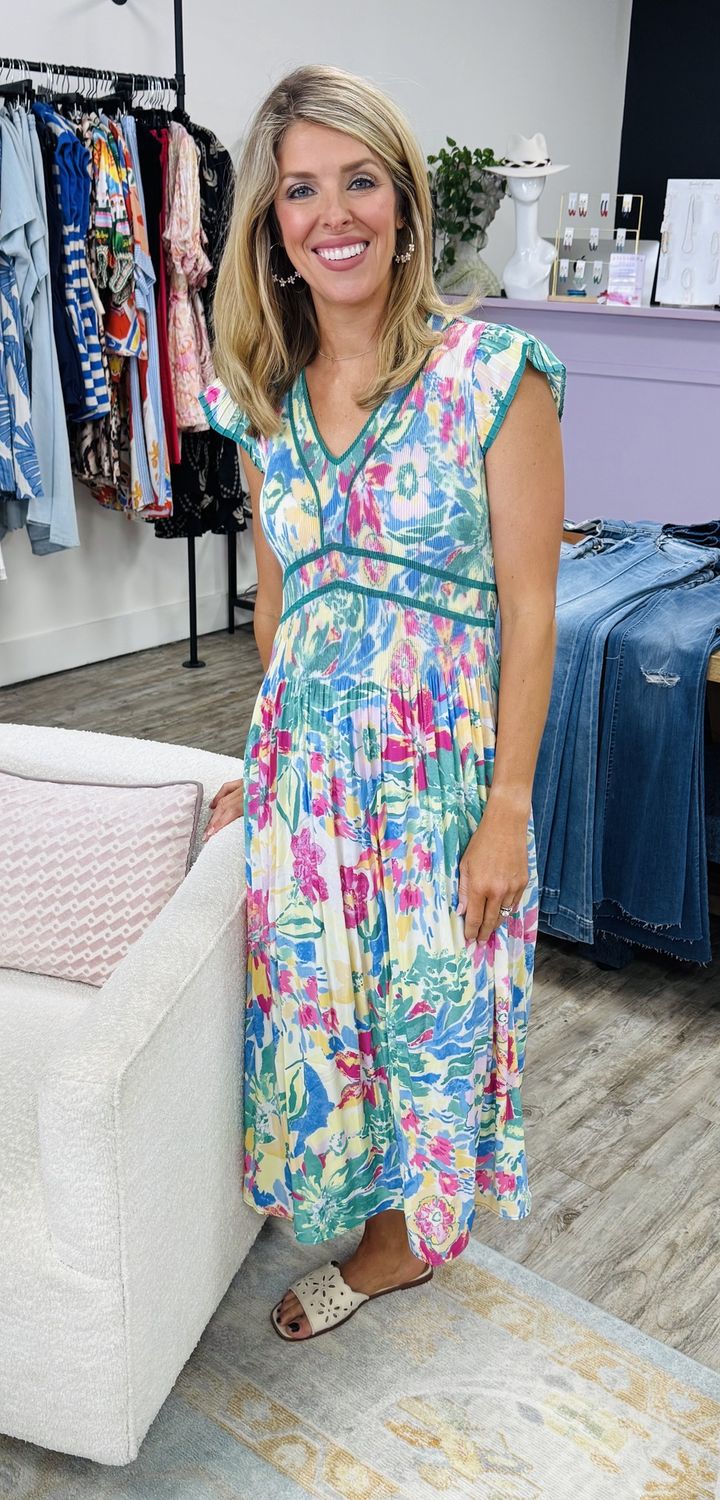 The Lovely Flower Dress