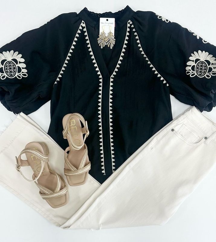 Nina Embroided Blouse