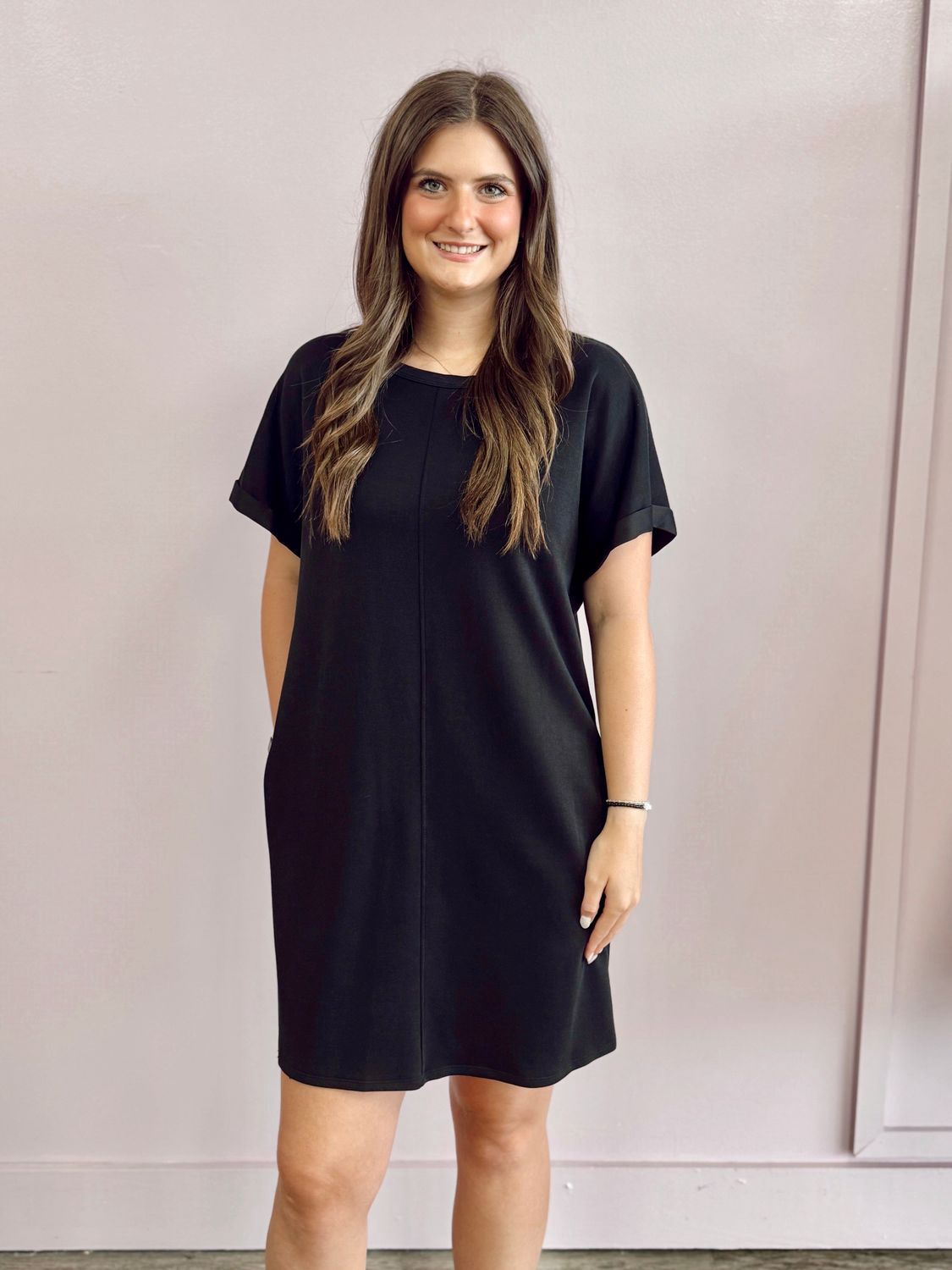 Black Scuba Dress