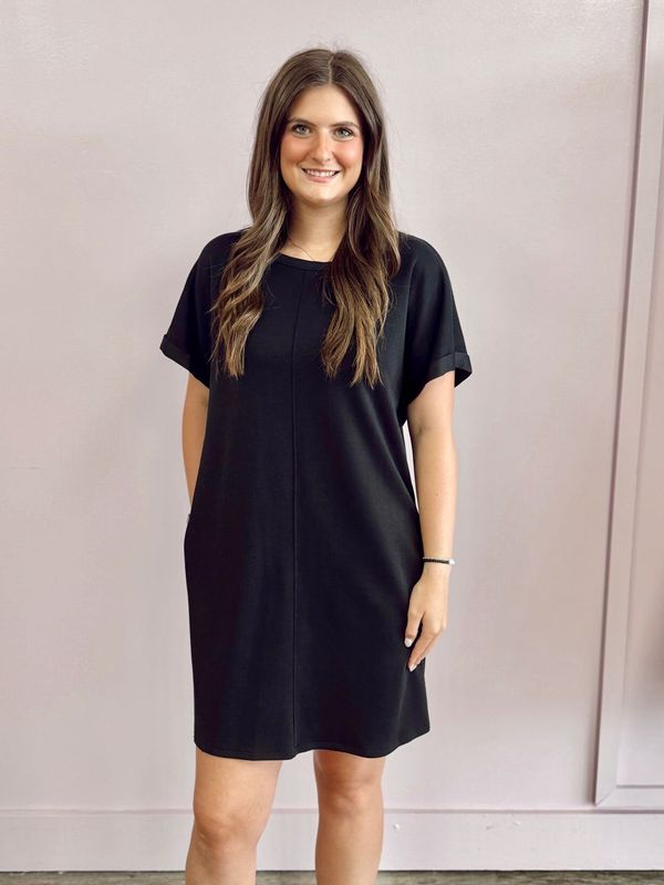 Black Scuba Dress