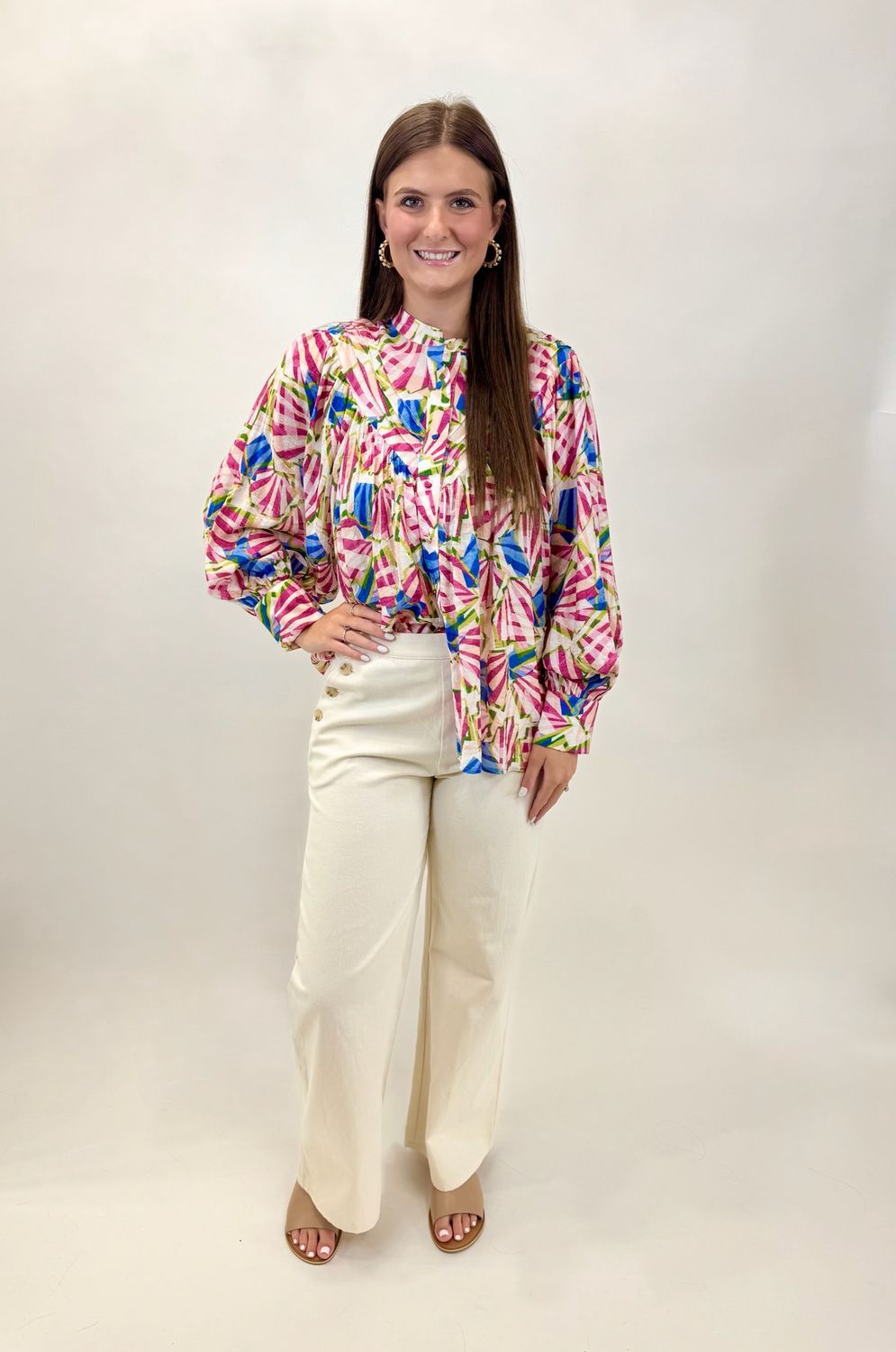 Aeshia Blouse