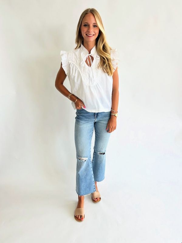 Willow Blouse In White