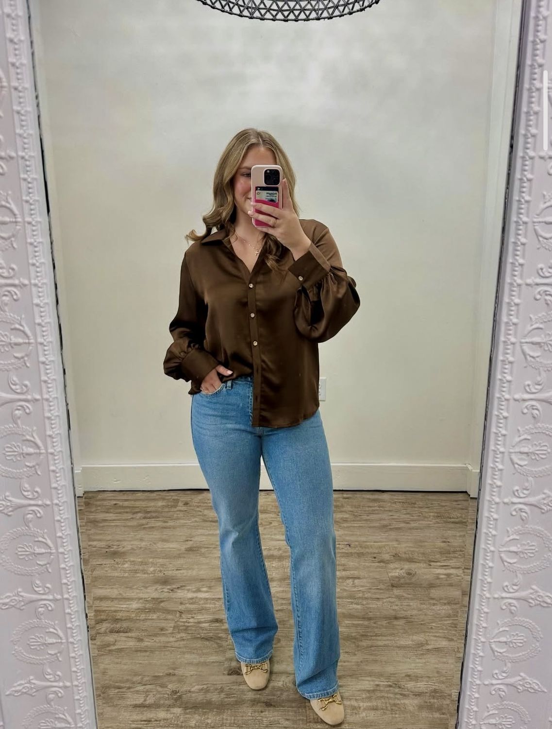 Anita Blouse In Brown