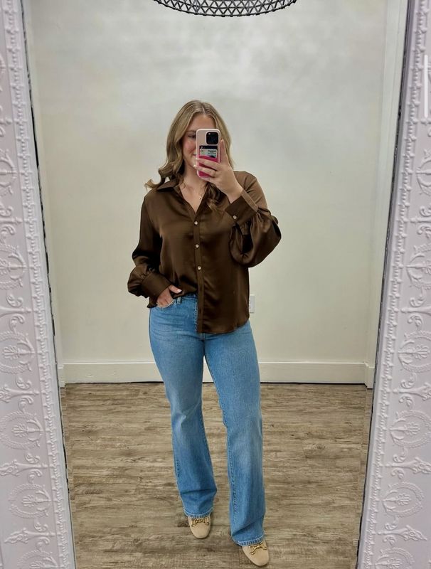 Anita Blouse In Brown