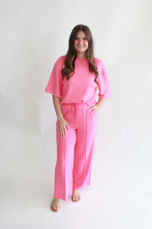 Paris Pink Athleisure Set
