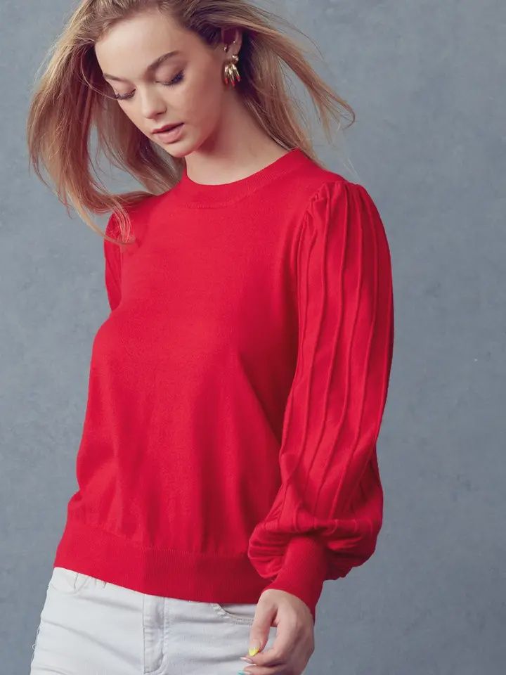 Lucy Sweater In Red