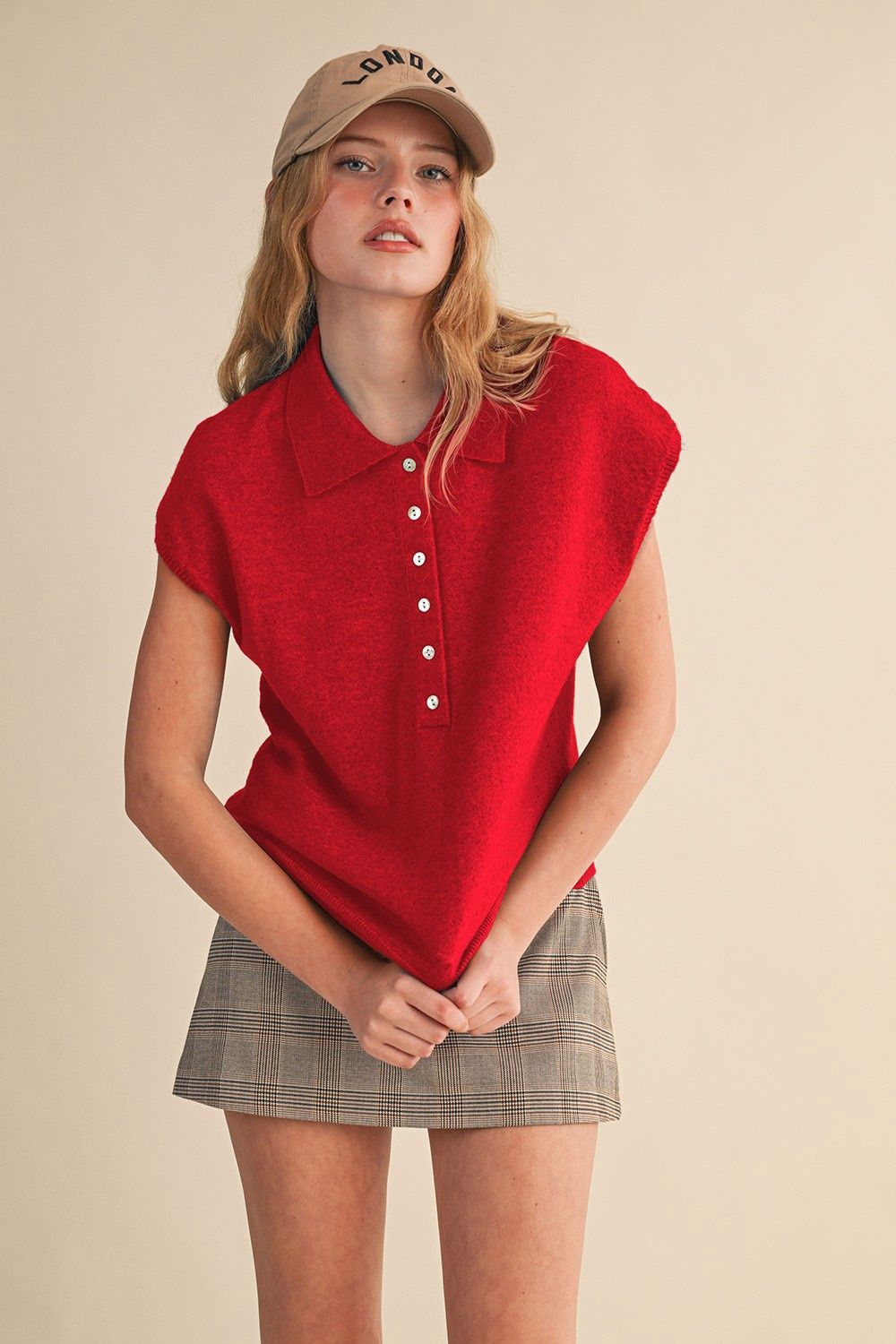 Cloud Ten Sweater In Red